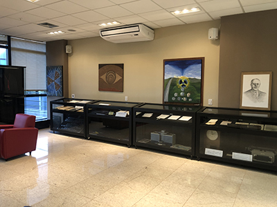 Instalações do Memorial do MPF/GO no térreo do prédio da PR/GO.[break]Foto: Ascom/MPF/GO, 2022.