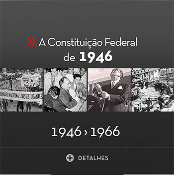 A Constituição Federal de 1946. Período compreendido entre o ano de 1946 a 1966.